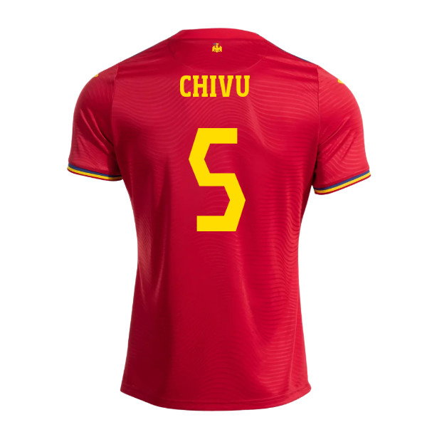 2025-2026 Romania Away Shirt (Chivu 5)-SoccerKits Hub | Buy Soccer Jerseys Online